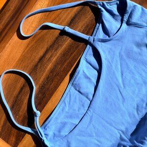 Lululemon Wundermost Nulu Spaghetti Strap Cami Blue M